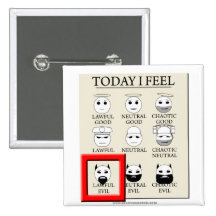 Today I Feel Lawful Evil Buttons