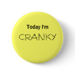 Today I'm CRANKY - a MOOD button