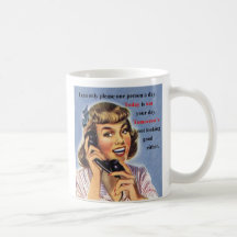 Today is not your day retro image mug