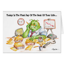 Today Is The First Day Of The Rest Of Your Life Greeting Card