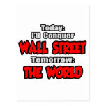 Today Wall Street...Tomorrow, The World Postcards