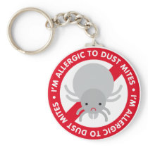 Today's Best! I'm allergic to dust mites! Keychain