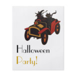 Today's Best! Vintage Halloween Party flyers