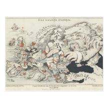 Today's Europe', 1887 Post Cards