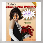 TODAY'S GORGEOUS WOMAN POSTER