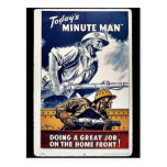 Today's Minute Man Post Cards