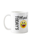 Today's Mood Emoticon Toothy Smile mugs