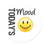 Today's Mood Smile stickers
