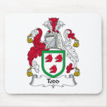 Todd Family Crest mousepads