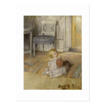 Toddler in a Pinafore Postcards