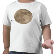 Toddler Moon Shirt Full Moon T-shirt Baby Moon Top