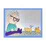 toddler n kittens POSTCARD
