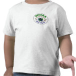 Toddler shirt with logo and watercolors