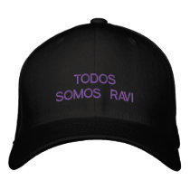 Todos Somos Ravi Embroidered Baseball Cap