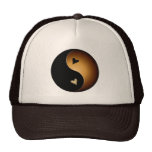 toffee yin yang trucker hats