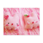 Tofu Bunny Plushie Edition postcards