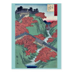 Tofukuji Temple at Kyoto by Utagawa,Hiroshige Postcard