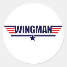 Tog Gun Wingman Stickers