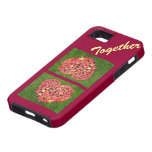 Together Cell Phone covers iPhone Autumn Hearts iPhone 5 Cases