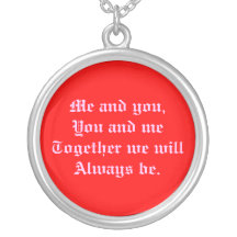 Together Forever. Necklace