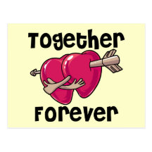 Together Forever Post Cards