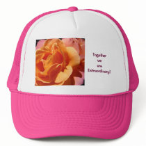 Together we are Extraordinary! sports hats Roses