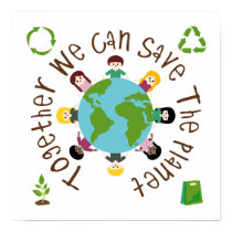 Together We Can Save the Planet posters
