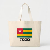 Togo Flag Canvas Bag