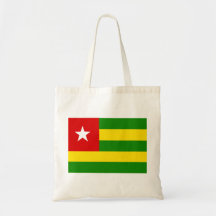 Togo Flag Canvas Bags