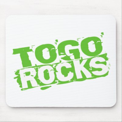 Togo Mousepad by worldtees