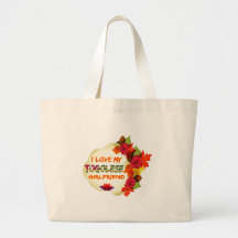 Togolese Girlfriend designs Tote Bags