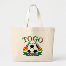 Togolese Soccer Designs Tote Bag