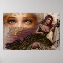 toile yeux. affiches