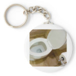 Toilet bowl keychains