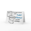 Toilet Humour Birthday Card