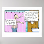 Toilet humour posters