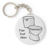 Toilet Keychain