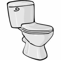 Toilet Sculpture Ornament