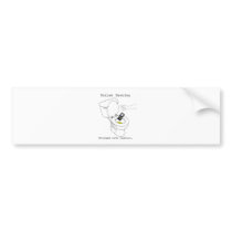 Toilet Texting Bumper Stickers