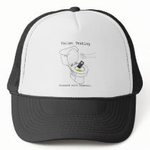 Toilet Texting Trucker Hats