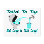 Toilet To Tap postcards