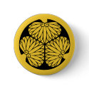 Tokugawa shoguns mon (crest) buttons