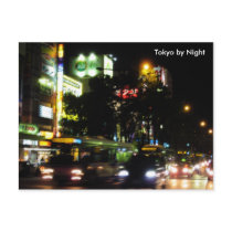 Tokyo by Night Post Cards