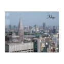 tokyo city view postcards