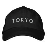 TOKYO embroidered hats