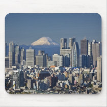 Tokyo, Shinjuku District Skyline, Mount Fuji,