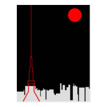 Tokyo Tower Postcards