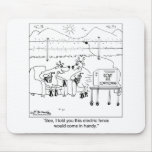 Told You the Electric Fence Would be Handy Mouse Pad