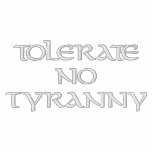 Tolerate No Tyranny Red Polo Shirt embroidered shirts