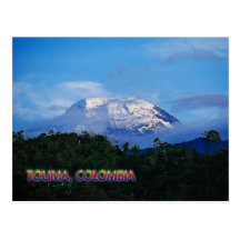 Tolima Colombia Post Card